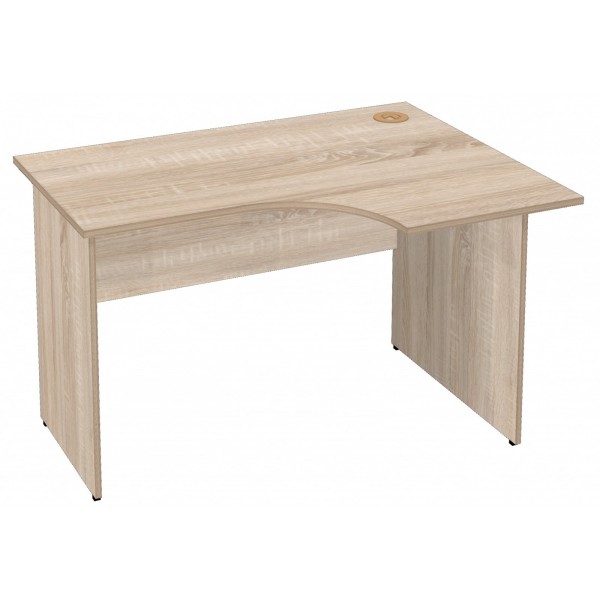 Стол офисный угловой правый Maxi23 120см купить по безналу фото.