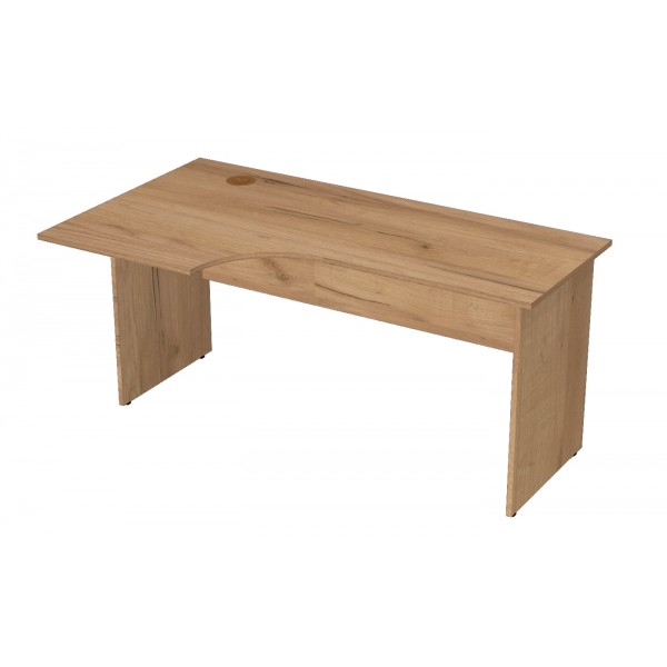 Большой стол угловой письменный В-320 левосторонний фото