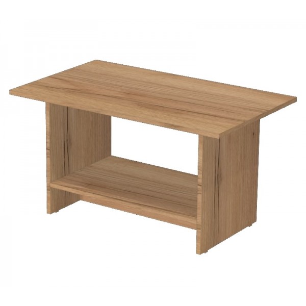 Стол журнальный офисный В-314 с полкой для газет и журналов фото