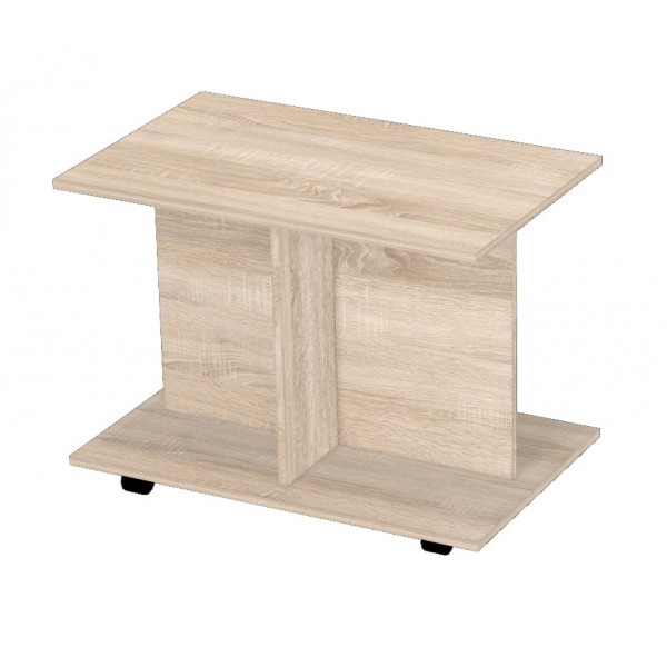 Стол журнальный офисный прямоугольной формы на колёсиках фото