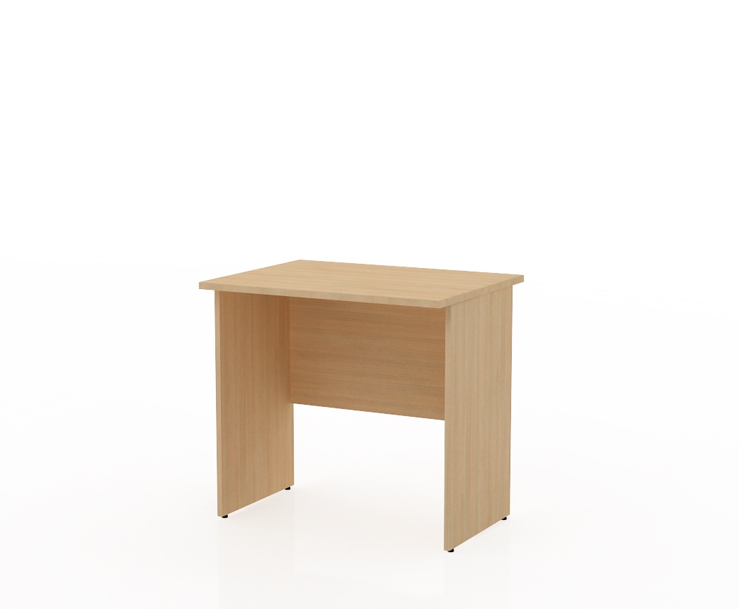 Узкий стол для офиса Т300, компактный стол из ДСП фото