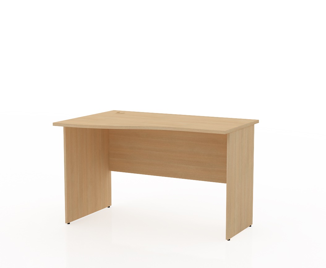 Компактный угловой компьютерный стол левый ТМ313 новая интерпретация столешницы фото