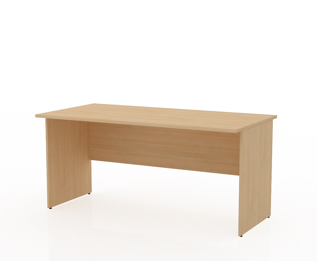 Купить большой письменный стол Т331 для офиса 1600x800x752 с толстой столешницей фото