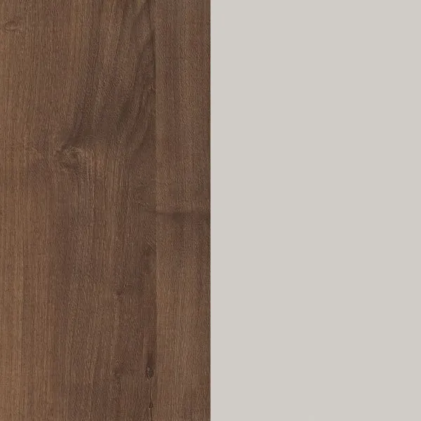 Грецкий орех табак/Каркас Серый