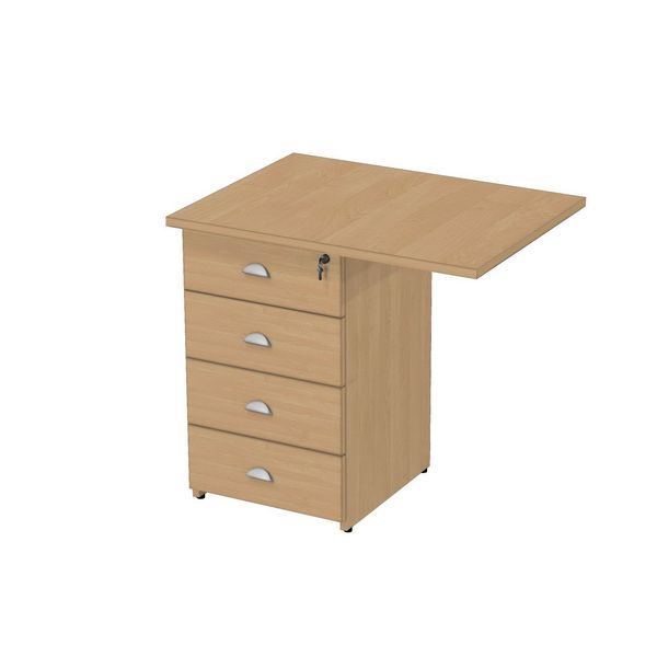 Тумба приставная офисная ТМ520Т к угловым столам